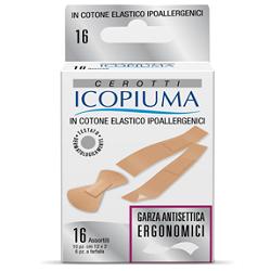 CEROTTO ICOPIUMA ELASTICO ERGONOMICO 16 PEZZI - Farmacianuova.eu