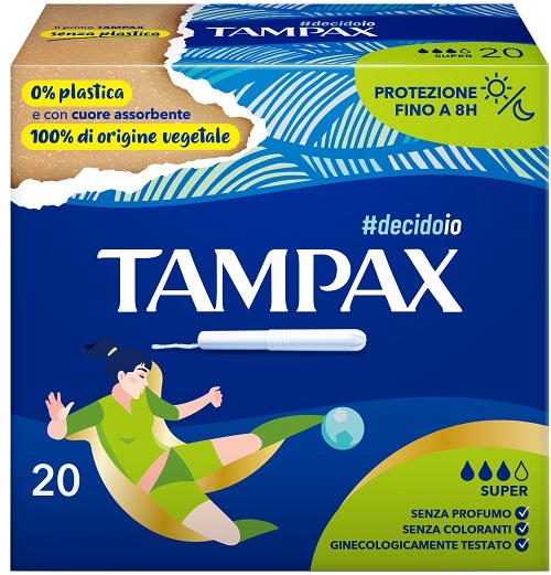 TAMPAX BLUE BOX SUPER 20 PEZZI - Farmacianuova.eu