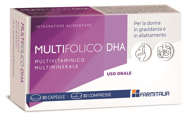 MULTIFOLICO DHA 30 CAPSULE + 30 COMPRESSE - Farmacianuova.eu
