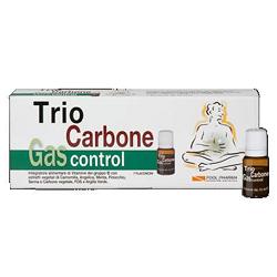 TRIOCARBONE GAS CONTROL 7 FLACONCINI 10 ML - Farmacianuova.eu