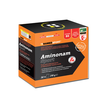 AMINONAM SPORT POLVERE 30BUSTE DA 8 G - Farmacianuova.eu