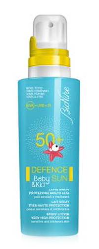 DEFENCE SUN BABY LATTE SOLARE 50+ SPRAY 125 ML - Farmacianuova.eu