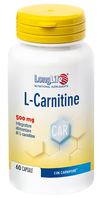 LONGLIFE L-CARNITINE 60 CAPSULE DI GELATINA DA 960 MG - Farmacianuova.eu