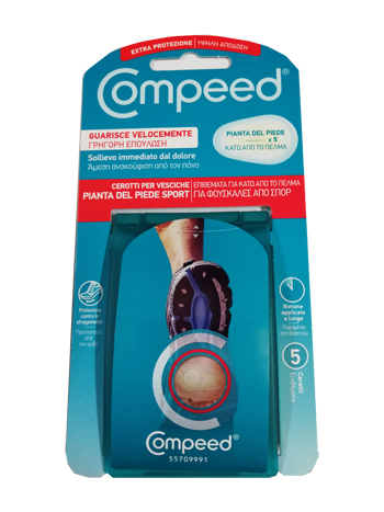 COMPEED VESCICHE PIANTA PIEDE 5 CEROTTI - Farmacianuova.eu