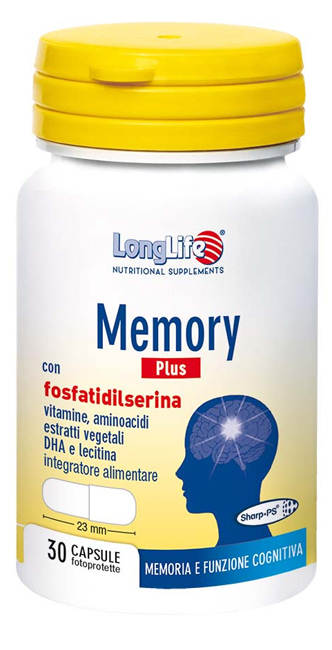 LONGLIFE MEMORY PLUS 30 CAPSULE - Farmacianuova.eu