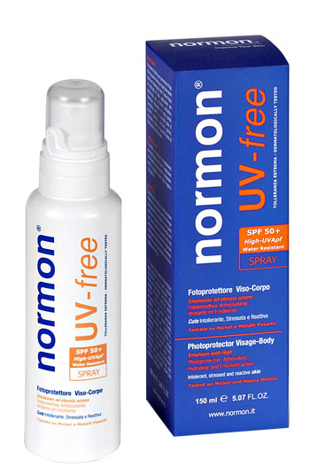 NORMON UV FREE SPRAY VISO CORPO 150 ML - Farmacianuova.eu