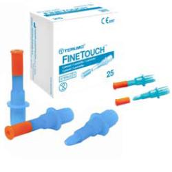 LANCETTE PUNGIDITO FINETOUCH 23 GAUGE 25 PEZZI - Farmacianuova.eu