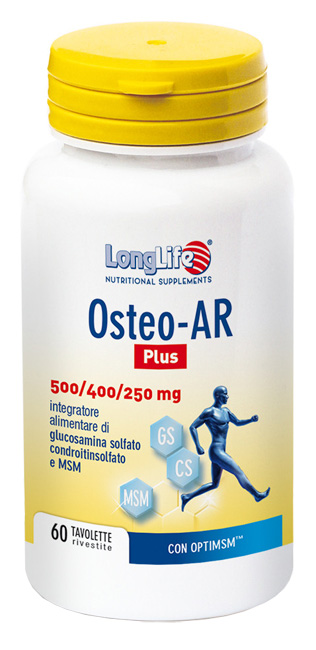 LONGLIFE OSTEO-AR PLUS 60 TAVOLETTE RIVESTITE - Farmacianuova.eu