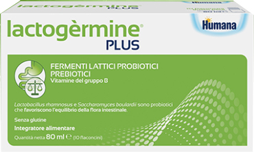 LACTOGERMINE PLUS FERMENTI LATTICI 10 FLACONCINI - Farmacianuova.eu