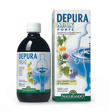 DEPURA MAX FORTE 500 ML - Farmacianuova.eu