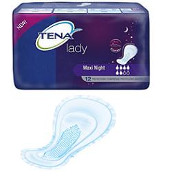 PANNOLONE SAGOMATO TENA DISCREET MAXI NIGHT 12 PEZZI - Farmacianuova.eu