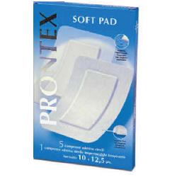GARZA COMPRESSA PRONTEX SOFT PAD 10X12,5 6 PEZZI (5 TNT + 1 IMPERMEABILE AQUA PAD) - Farmacianuova.eu