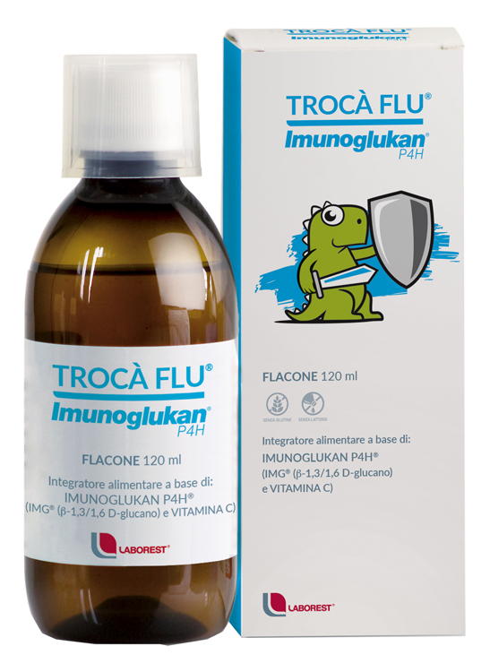 TROCA' FLU' IMUNOGLUKAN FLACONE 120 ML - Farmacianuova.eu