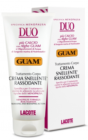GUAM DUO CREMA SNELLENTE SPECIFICA PER LA MENOPAUSA 200 ML - Farmacianuova.eu