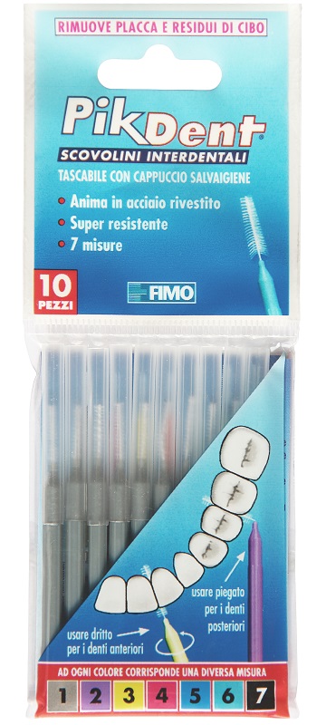 PIKDENT STUZZICOLINO 1GRI 10PZ - Farmacianuova.eu