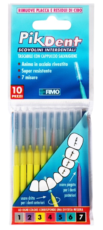 PIKDENT STUZZICOLINO 3 GI 10PZ - Farmacianuova.eu