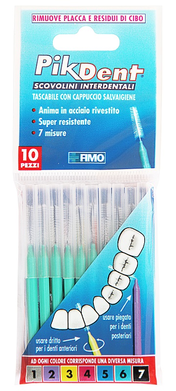 PIKDENT STUZZICOLINO 6 VE 10PZ - Farmacianuova.eu