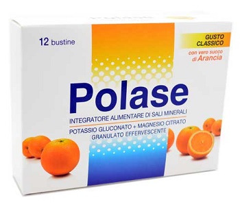 POLASE ARANCIA 12 BUSTINE EFFERVESCENTI - Farmacianuova.eu