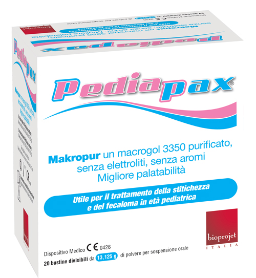 PEDIAPAX POLVERE 20 BUSTINE 13,125 G - Farmacianuova.eu