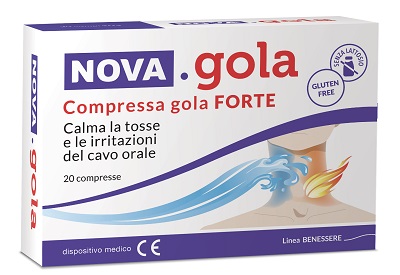 NOVA GOLA COMPRESSA GOLA FORTE 20 COMPRESSE - Farmacianuova.eu