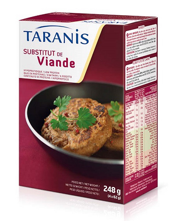 TARANIS BURGER SOSTITUTO CARNE 4 X 62 G - Farmacianuova.eu