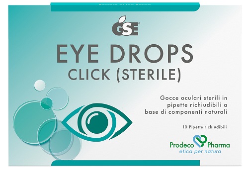 GSE EYE DROPS CLICK GOCCE OCULARI 10 PIPETTE 0,5 ML - Farmacianuova.eu