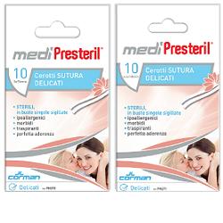 CEROTTO PER SUTURA MEDIPRESTERIL 3X75 MM 10 PEZZI - Farmacianuova.eu