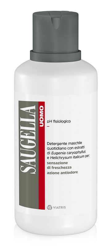 SAUGELLA UOMO PH FISIOLOGICO DETERGENTE MASCHILE 500 ML - Farmacianuova.eu