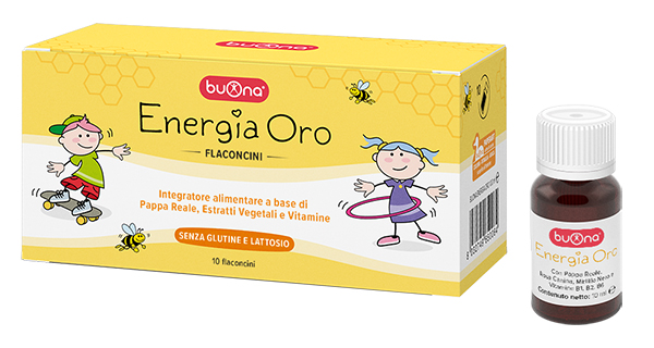 BUONA ENERGIA ORO 10 FLACONCINI DA 10 ML - Farmacianuova.eu