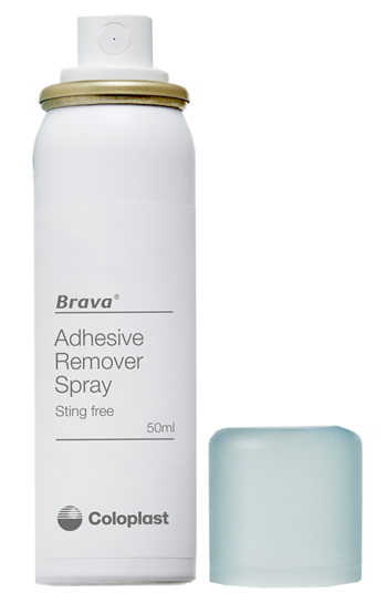 BRAVA SPRAY REMOVER PER DISTACCO DOLCE ADESIVI E DISPOSITIVI PER STOMIA 50 ML - Farmacianuova.eu