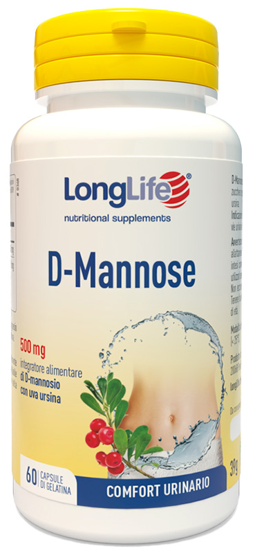LONGLIFE D-MANNOSE 60 CAPSULE - Farmacianuova.eu