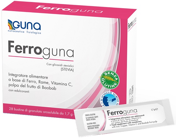 FERROGUNA 28 BUSTINE - Farmacianuova.eu