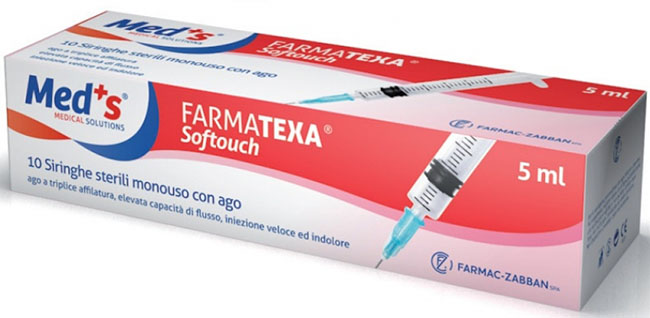 SIRINGA MEDS 5 ML 14 GAUGE 10 PEZZI - Farmacianuova.eu