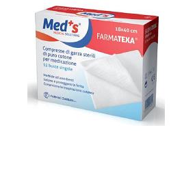 GARZA COMPRESSA MEDS FARMATEXA OCULARE 10 PEZZI - Farmacianuova.eu