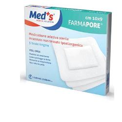 MEDS PORE MEDICAZIONE ADESIVA 10X15 CM 5 PEZZI - Farmacianuova.eu