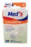 CEROTTO MEDS STRIPS DELICATO TESSUTO NON TESSUTO MEDIO 20 PEZZI - Farmacianuova.eu