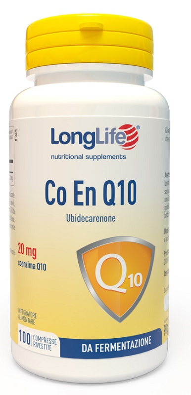 LONGLIFE CO EN Q10 20MG 100 COMPRESSE RIVESTITE - Farmacianuova.eu