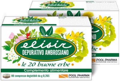 ELISIR DEPURATIVO AMBROSIANO 20 COMPRESSE 5,3 G - Farmacianuova.eu