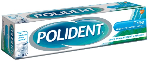 POLIDENT FREE ADESIVO PER PROTESI DENTARIA 40 G - Farmacianuova.eu