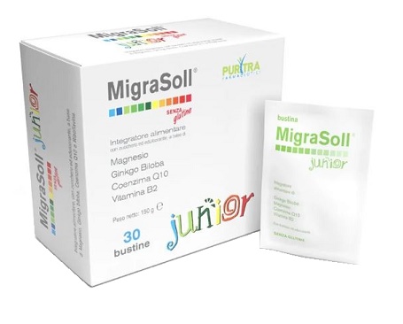 MIGRASOLL JUNIOR ASTUCCIO 30 BUSTE - Farmacianuova.eu