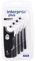 INTERPROX PLUS XX MAXI NERO 4 PEZZI - Farmacianuova.eu