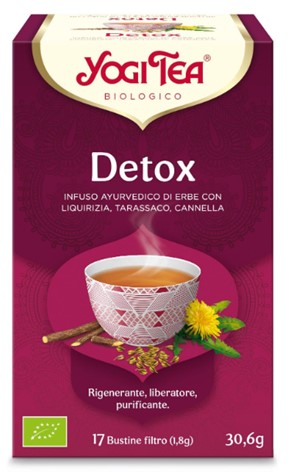 YOGI TEA DETOX BIO 30,6 G - Farmacianuova.eu