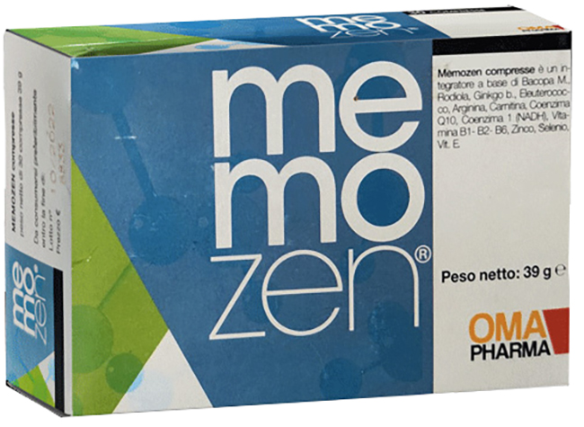 MEMOZEN 30 COMPRESSE 39 G - Farmacianuova.eu