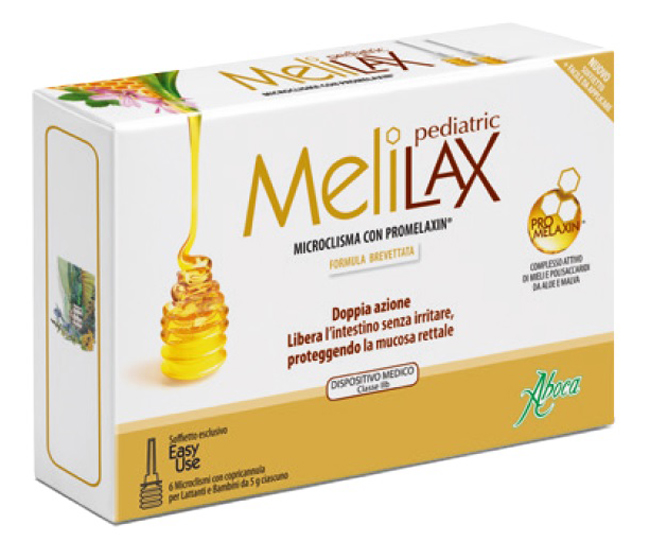 MELILAX PEDIATRIC MICROCLISMI 6 PEZZI 5 G - Farmacianuova.eu