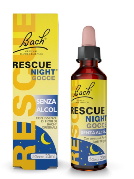 RESCUE ORIGINAL NIGHT SENZA ALCOL GOCCE 20 ML - Farmacianuova.eu