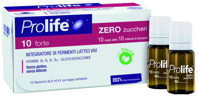 PROLIFE 10 MILIARDI ZERO ZUCCHERO 10 FLACONI DA 8 ML - Farmacianuova.eu
