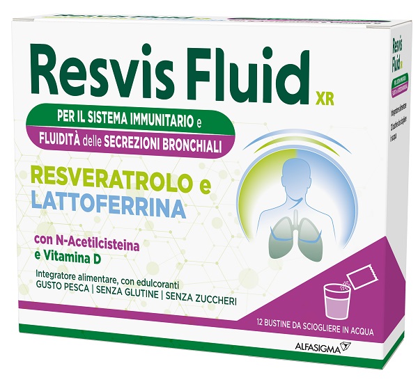 RESVIS FLUID XR 12 BUSTINE - Farmacianuova.eu