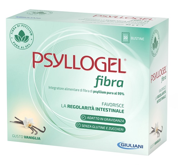 PSYLLOGEL FIBRA VANIGLIA 20 BUSTINE - Farmacianuova.eu