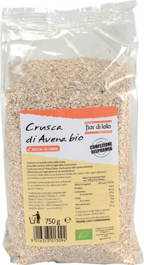 CRUSCA DI AVENA BIO 750 G - Farmacianuova.eu