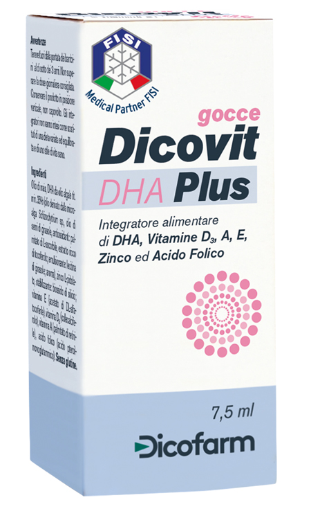 DICOVIT DHA PLUS 7,5 ML  - Farmacianuova.eu